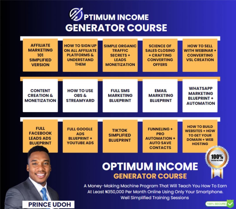OPTIMUM INCOME GENERATOR